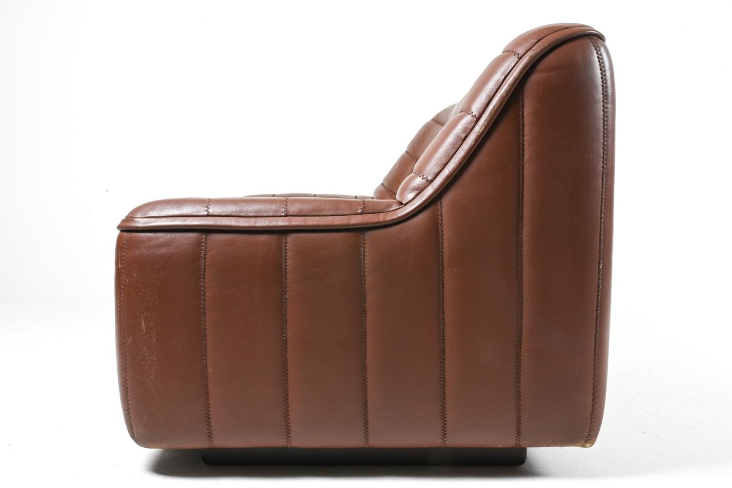De Sede DS-84 Leather Two-Seat Sofa, c. 1970's For Sale 7