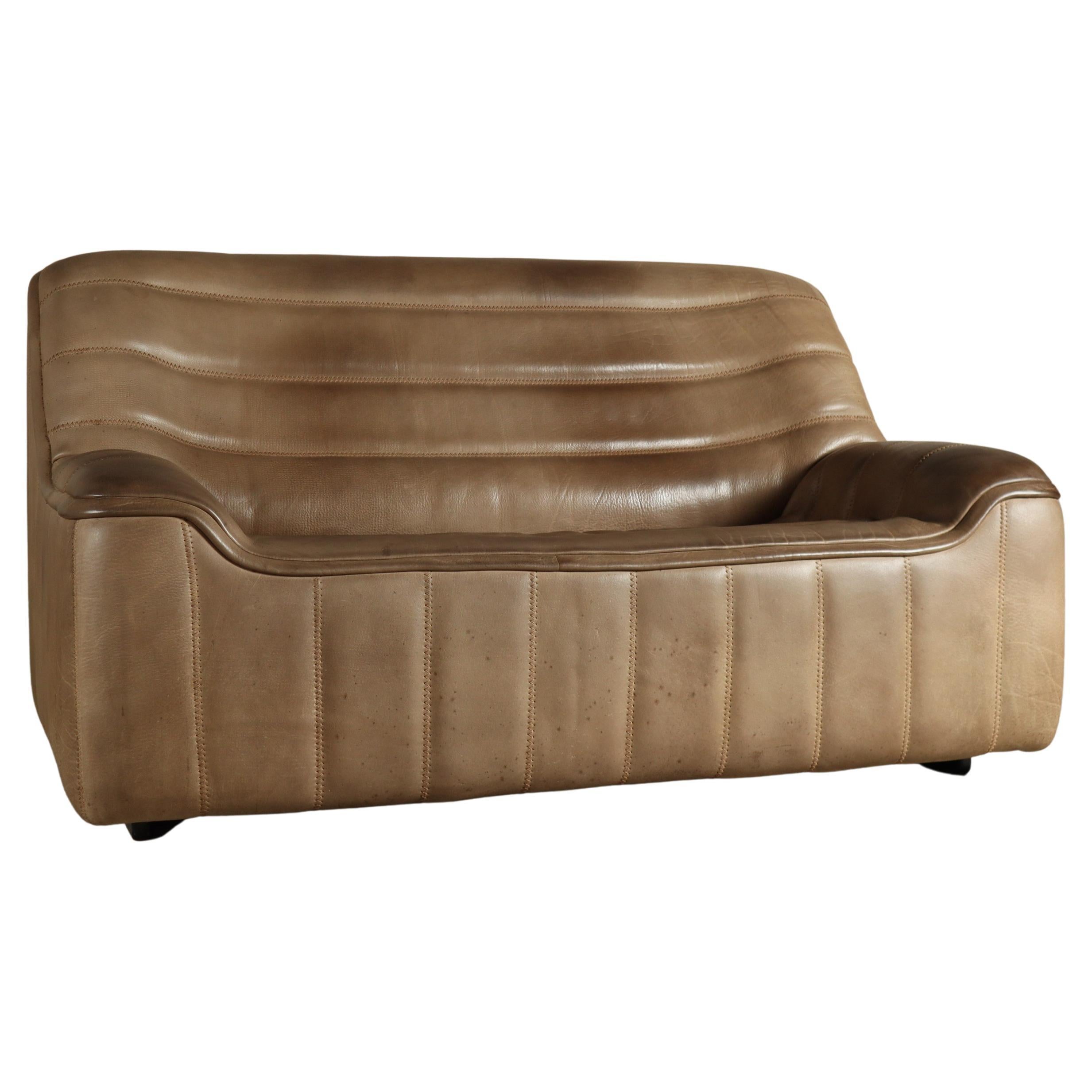 De Sede DS-84 two-seater sofa, Switzerland, 1970s For Sale