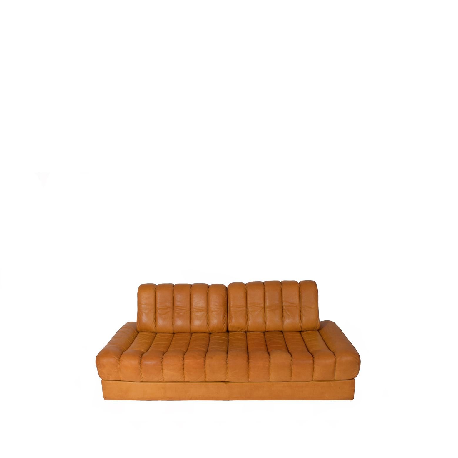 De Sede DS 85 Natural Daybed Leather Sofa / Bed 1