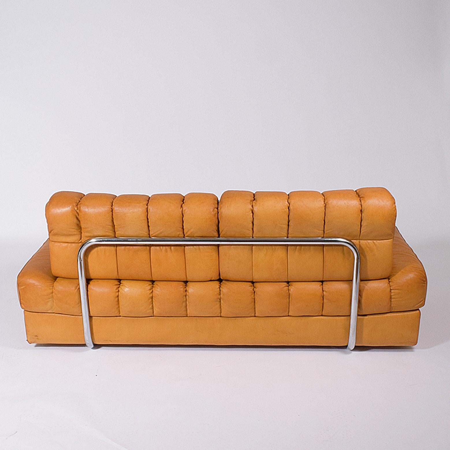 De Sede DS 85 Natural Daybed Leather Sofa / Bed 3