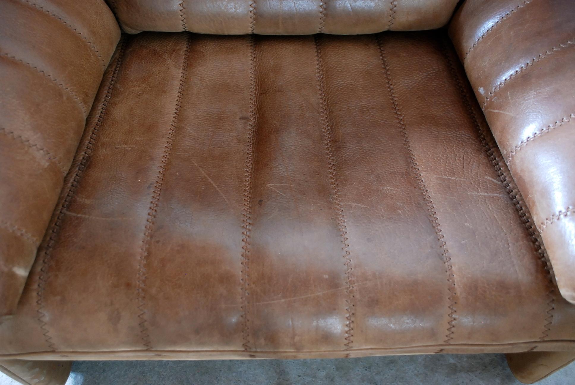 De Sede DS 86 Vintage Neck Leather Armchair (Leder)
