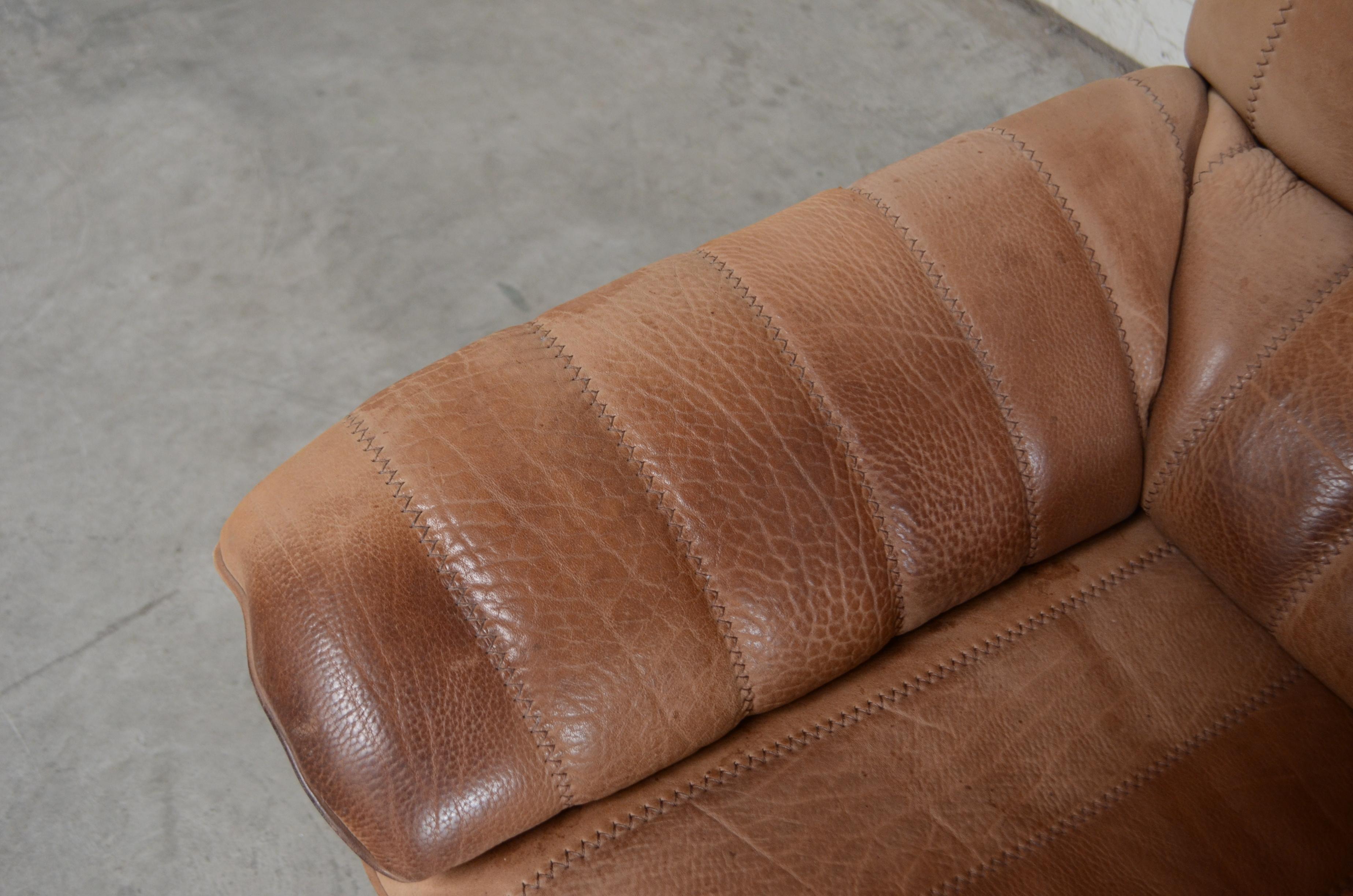 De Sede DS 86 Vintage Neck Leather Armchair 1