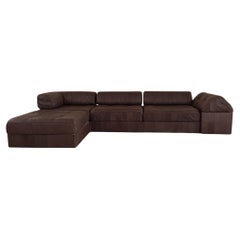 De Sede DS-88 Modular Patchwork Leather Sectional Sofa, Switzerland, 1970s