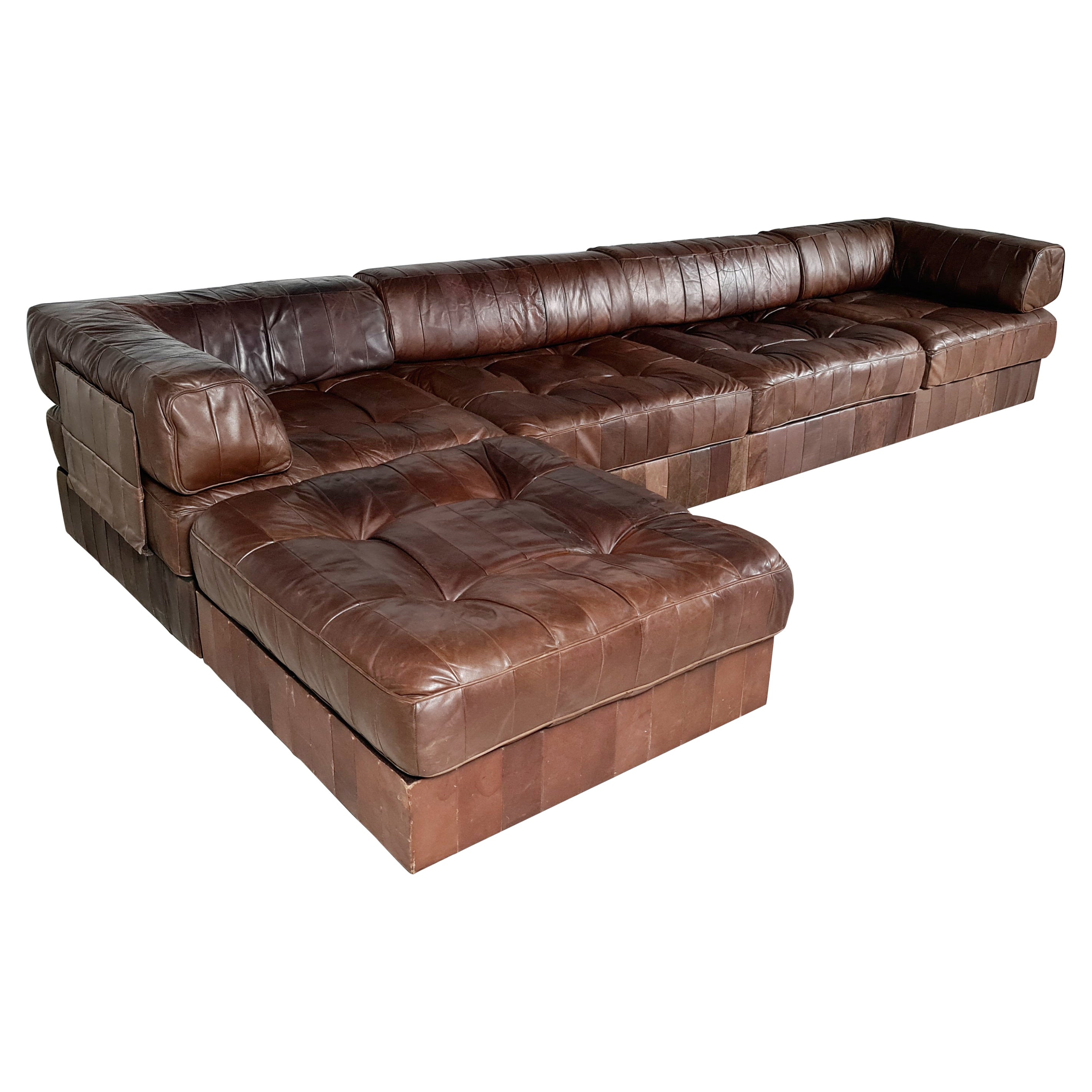 De Sede Ds-88 Patchwork Sectional Sofa, 1970s