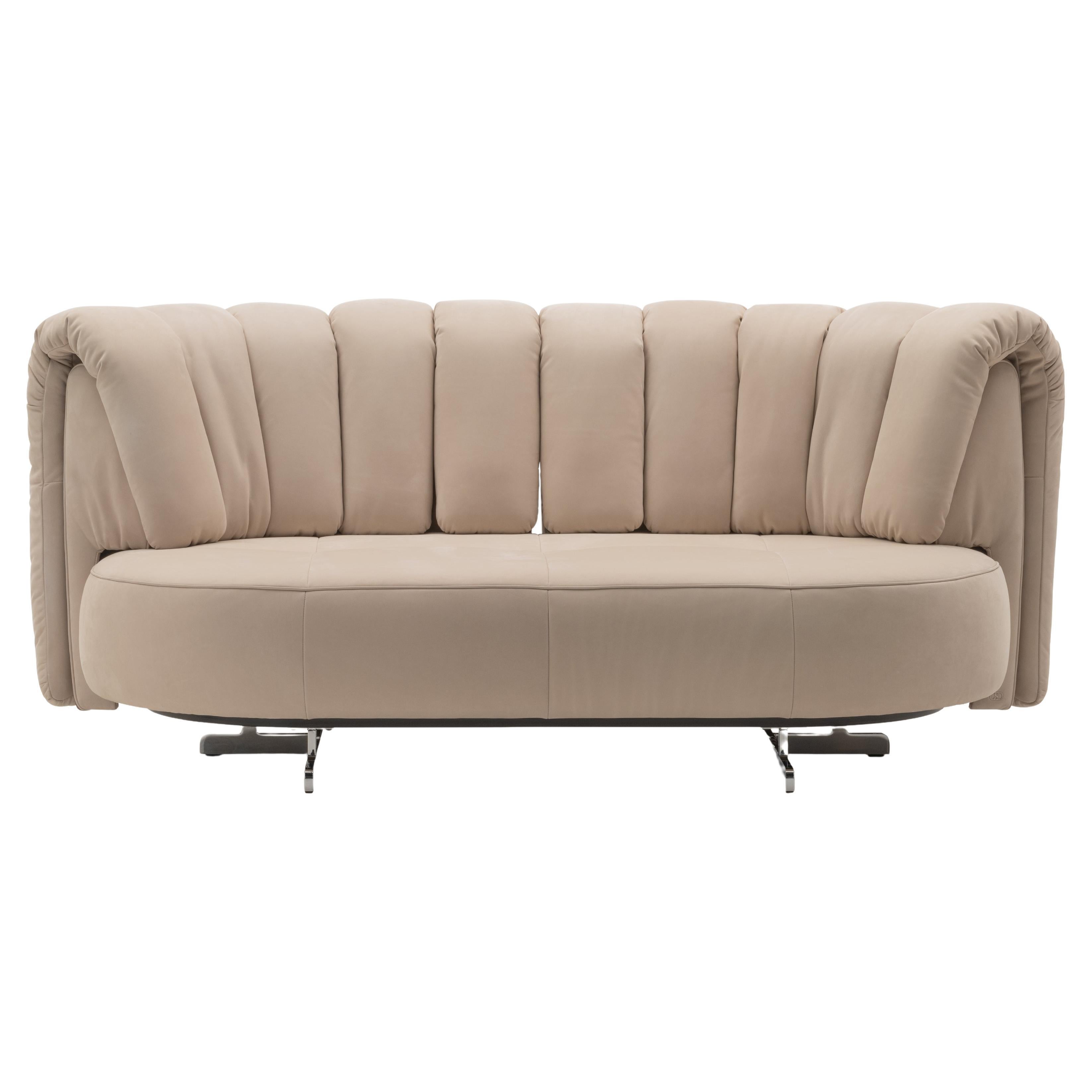 De Sede DS-888 "Collina" Small Modular Sofa in Leather by De Sede Design-Team For Sale