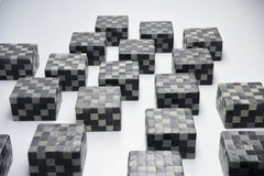 De Sede DS-9087 Patchwork Poofs, Svizzera, 1970