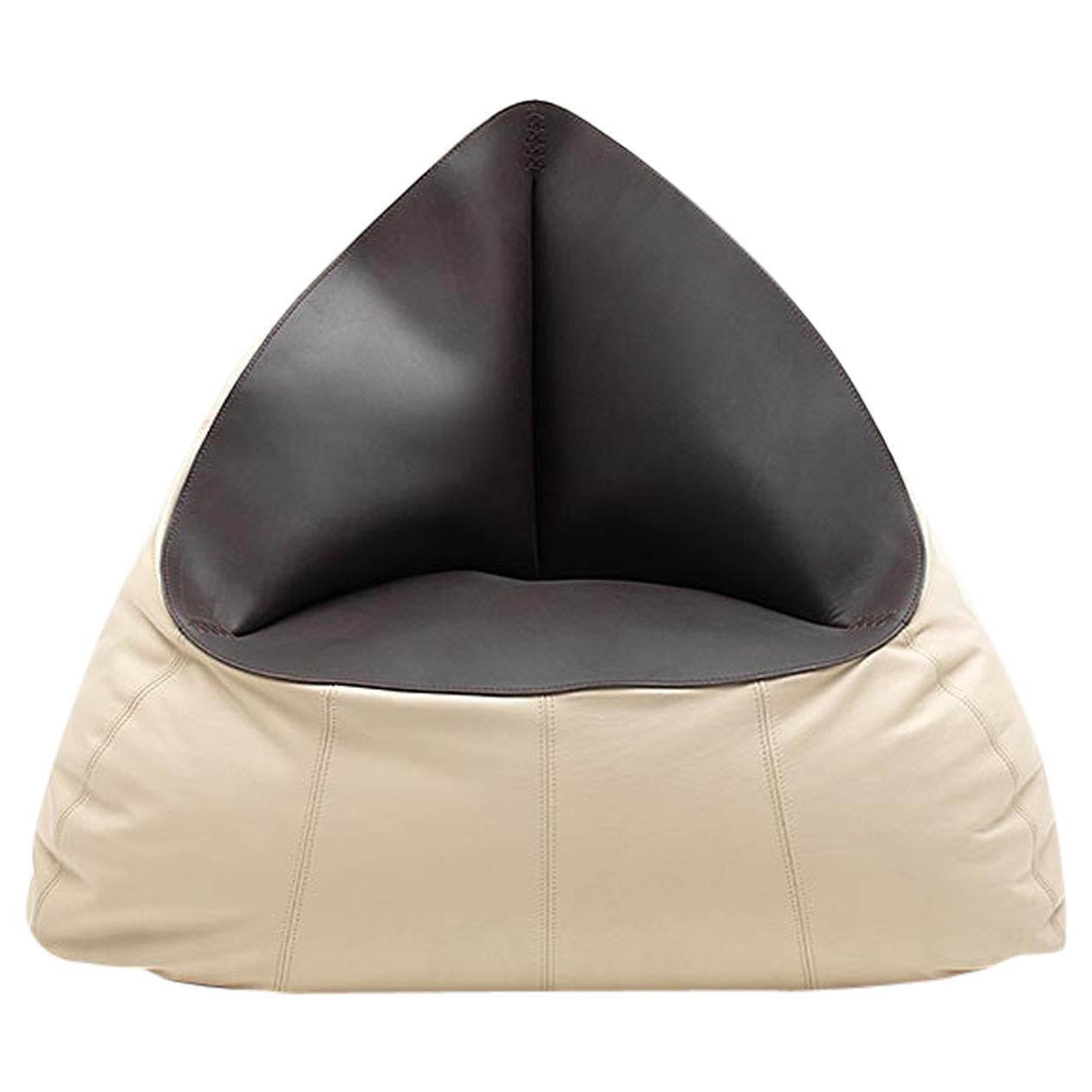 De Sede DS-9090 Sac à Beanbag en Offwhite par De Sede Design Team