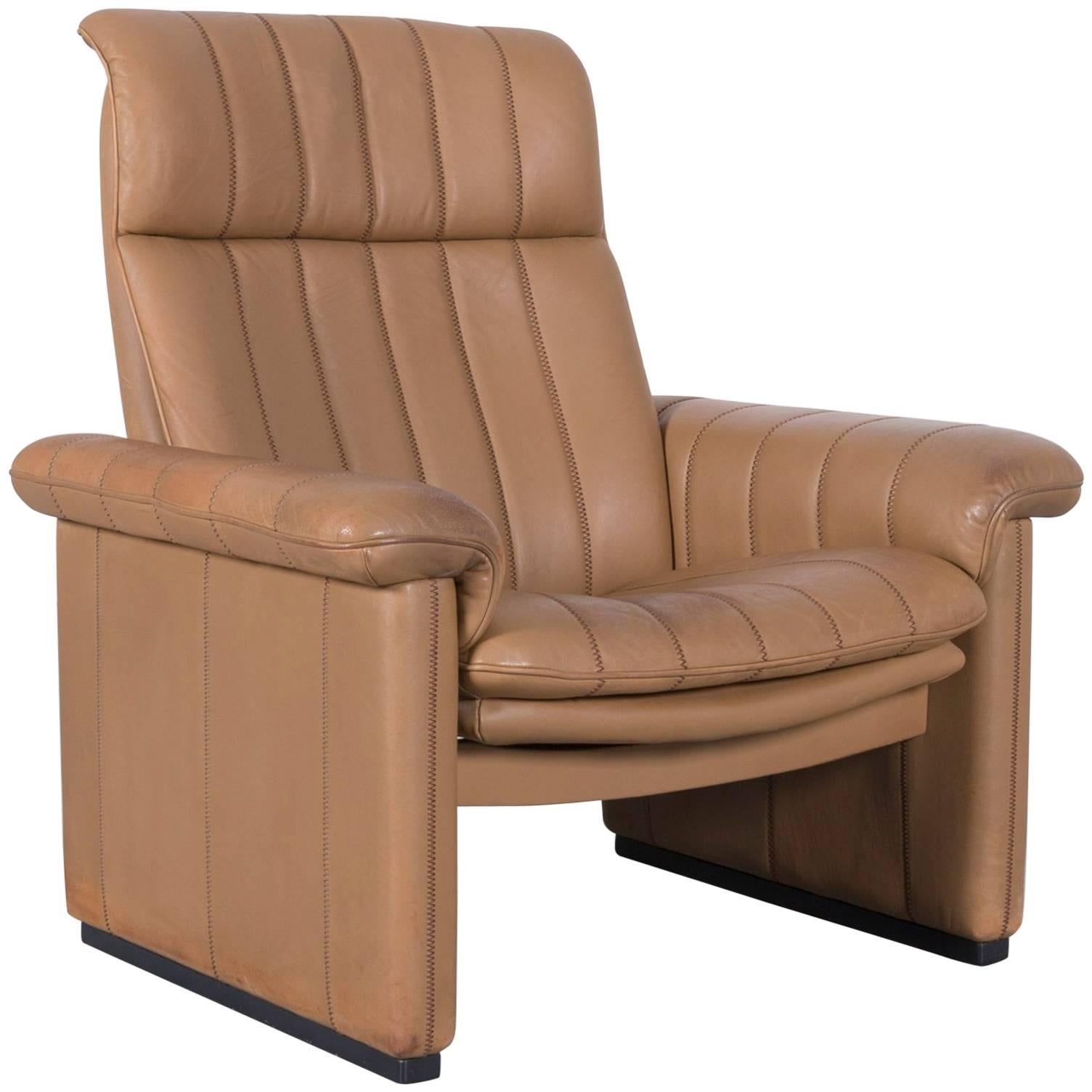 De Sede DS Leather Armchair Cognac Brown One-Seat