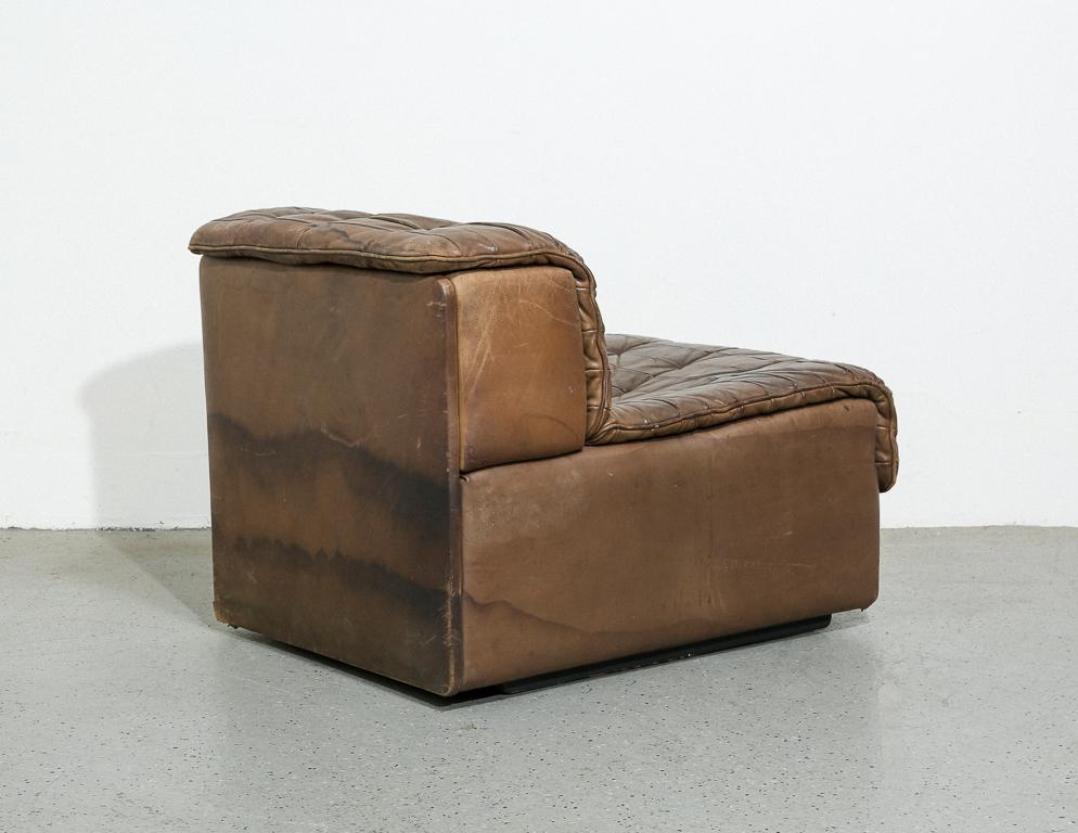 Leather De Sede 'DS11' Lounger or Section