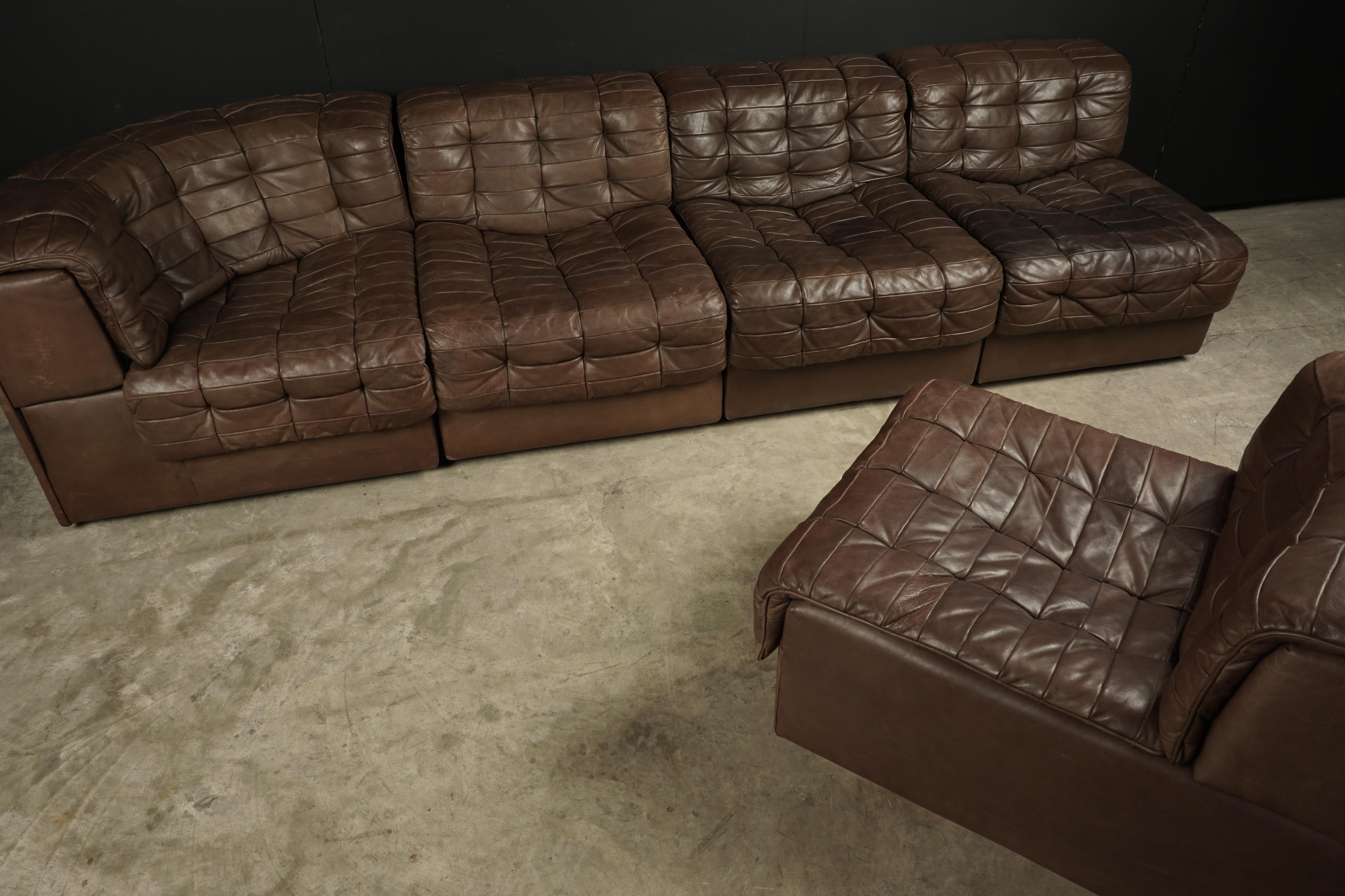 Vintage De Sede DS11 Sectional Patchwork Sofa, 1970s at 1stDibs | de ...
