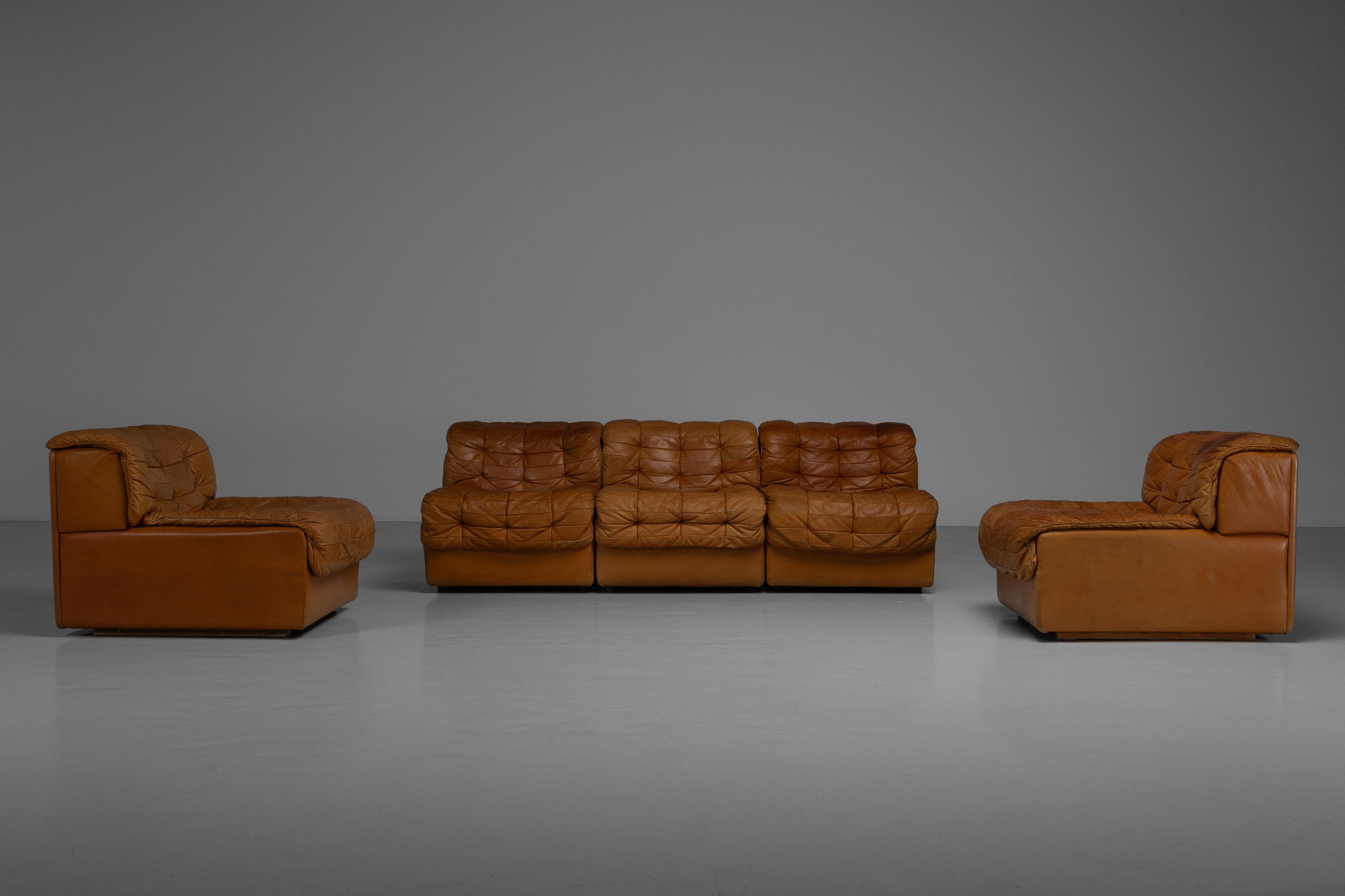 De Sede DS11 Modulsofas Schweiz 1970 im Angebot 8