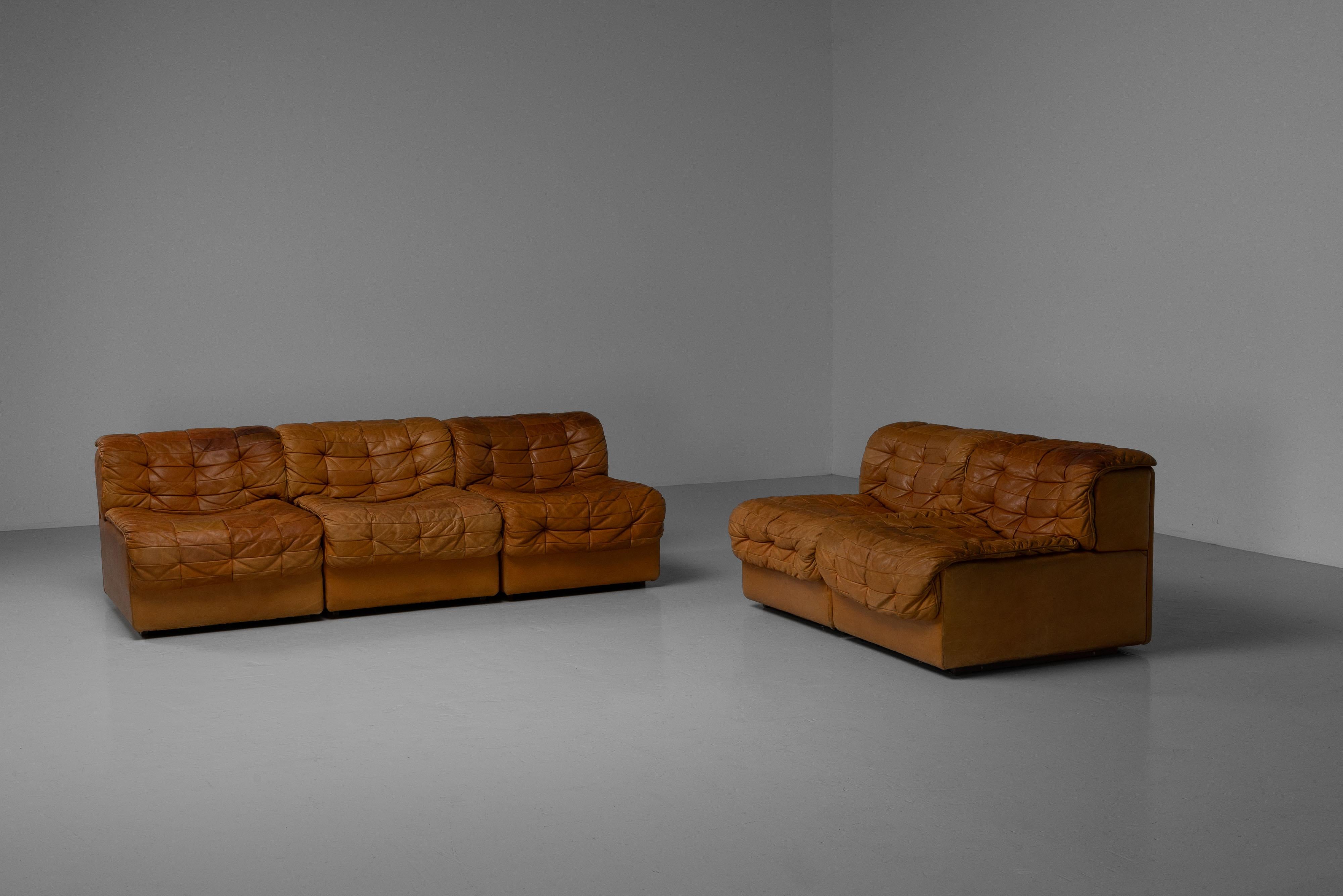 De Sede DS11 Modulsofas Schweiz 1970 im Angebot 9