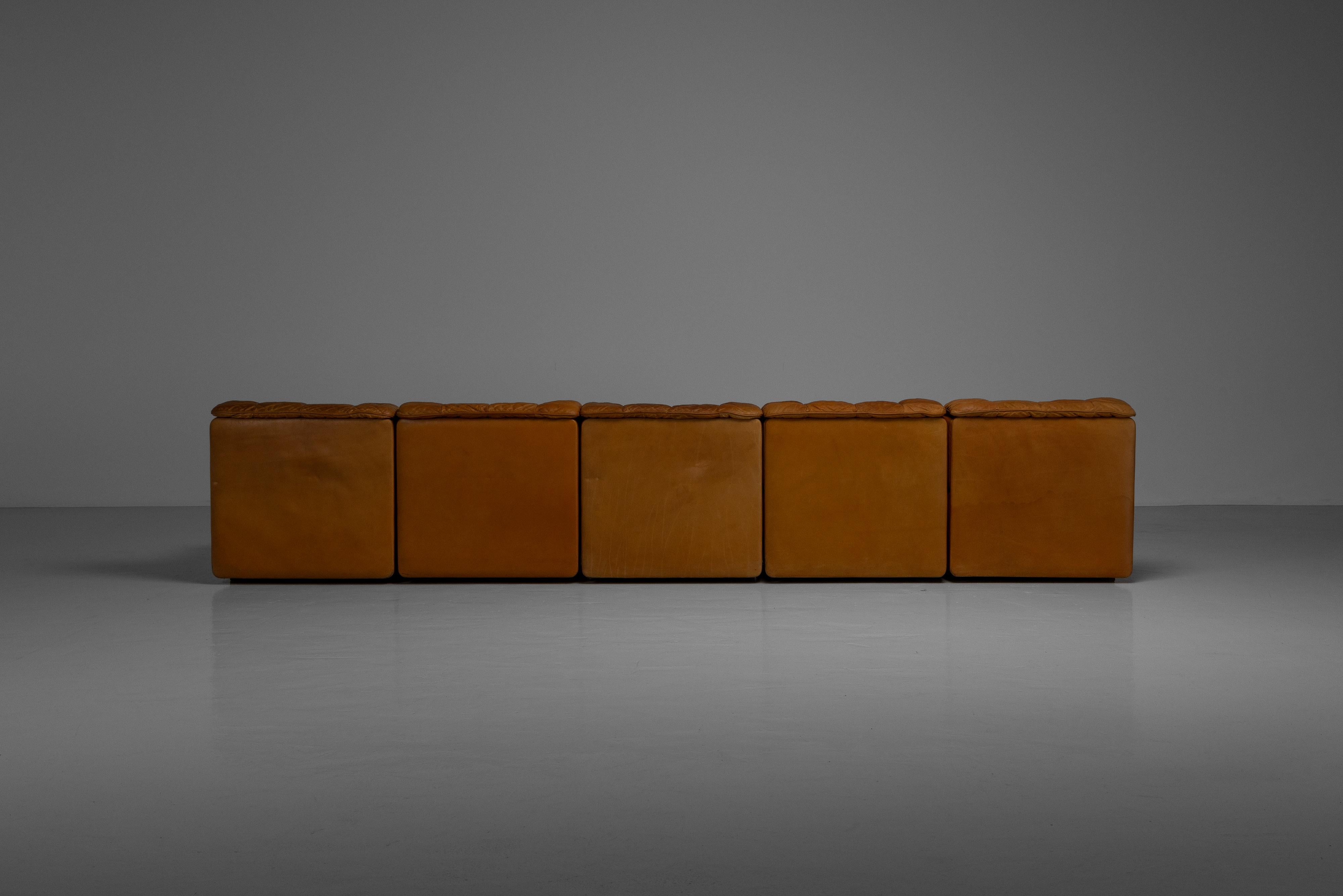 De Sede DS11 Modulsofas Schweiz 1970 im Angebot 10