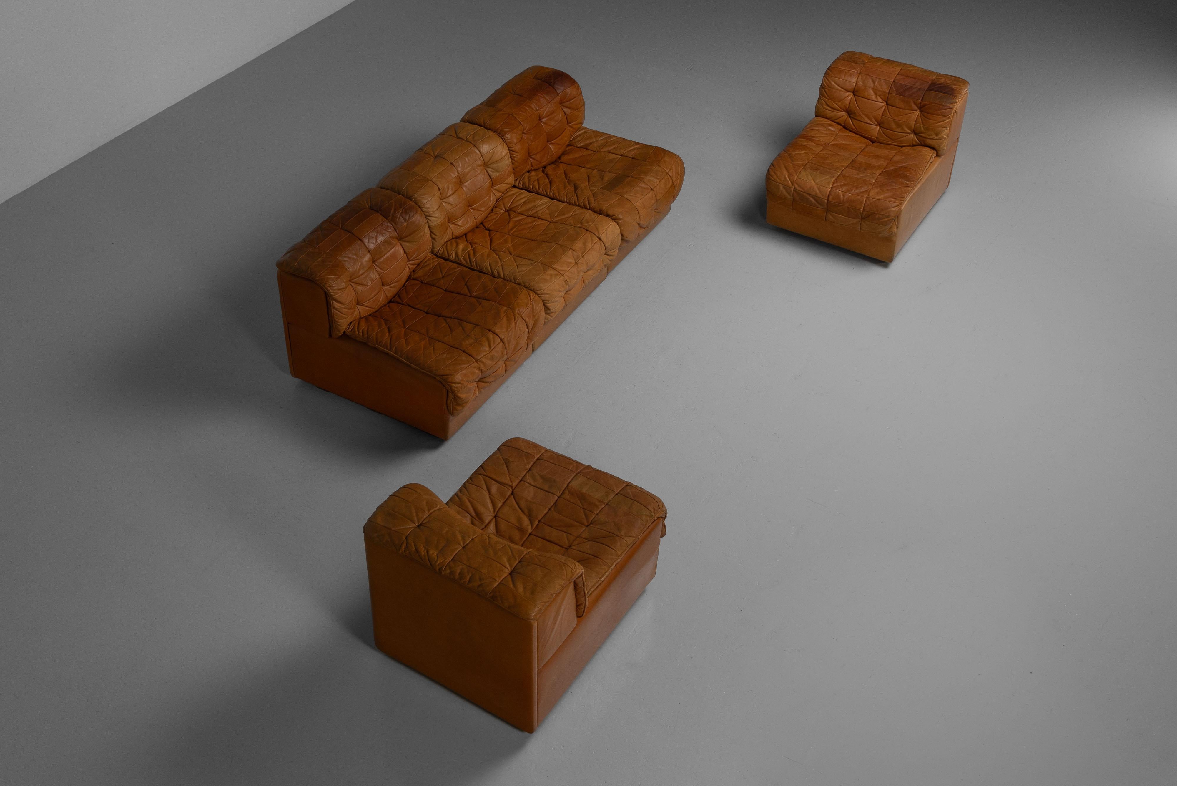 De Sede DS11 Modulsofas Schweiz 1970 im Angebot 2