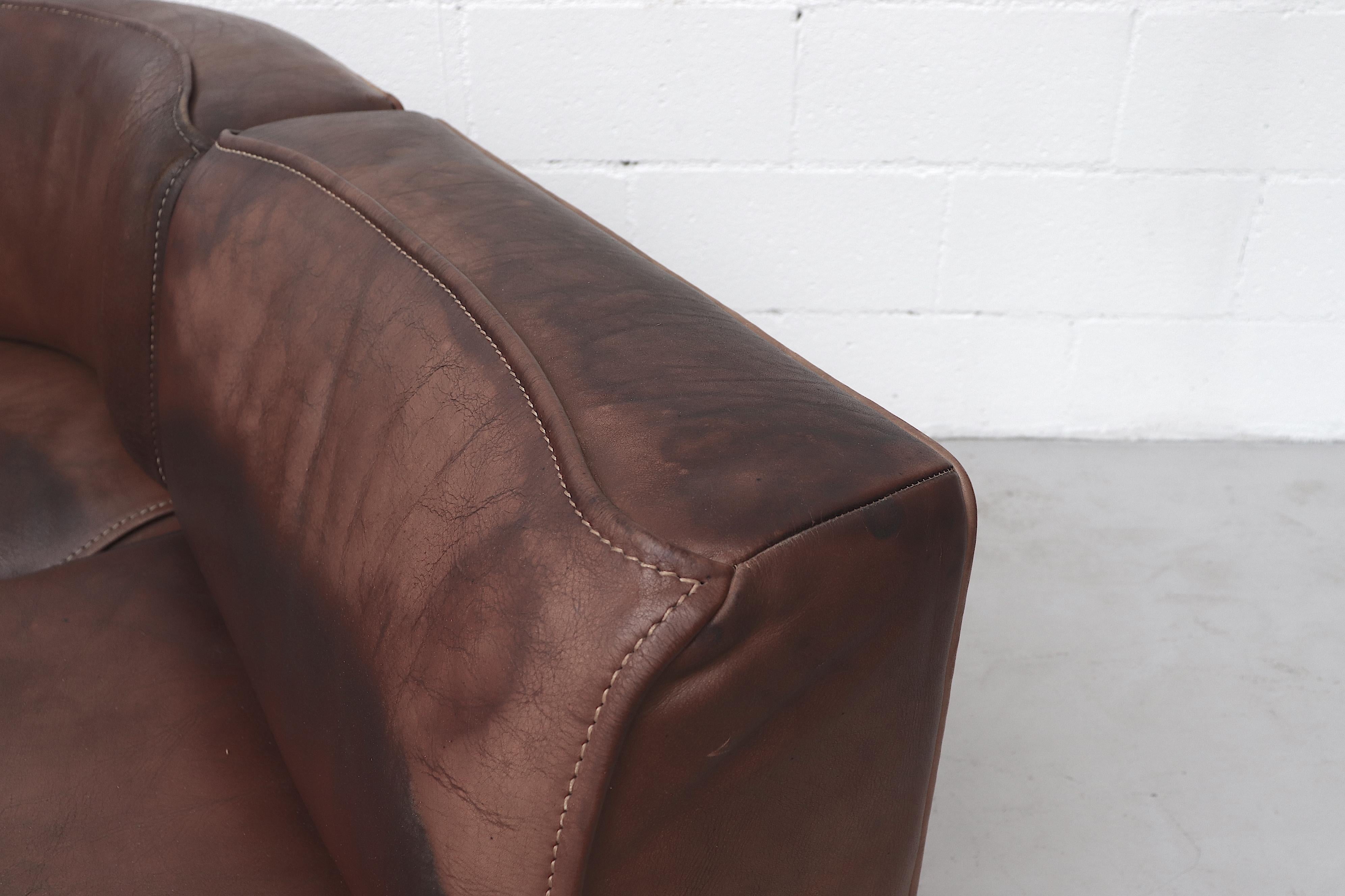 De Sede DS15 Sectional Leather Sofa 9