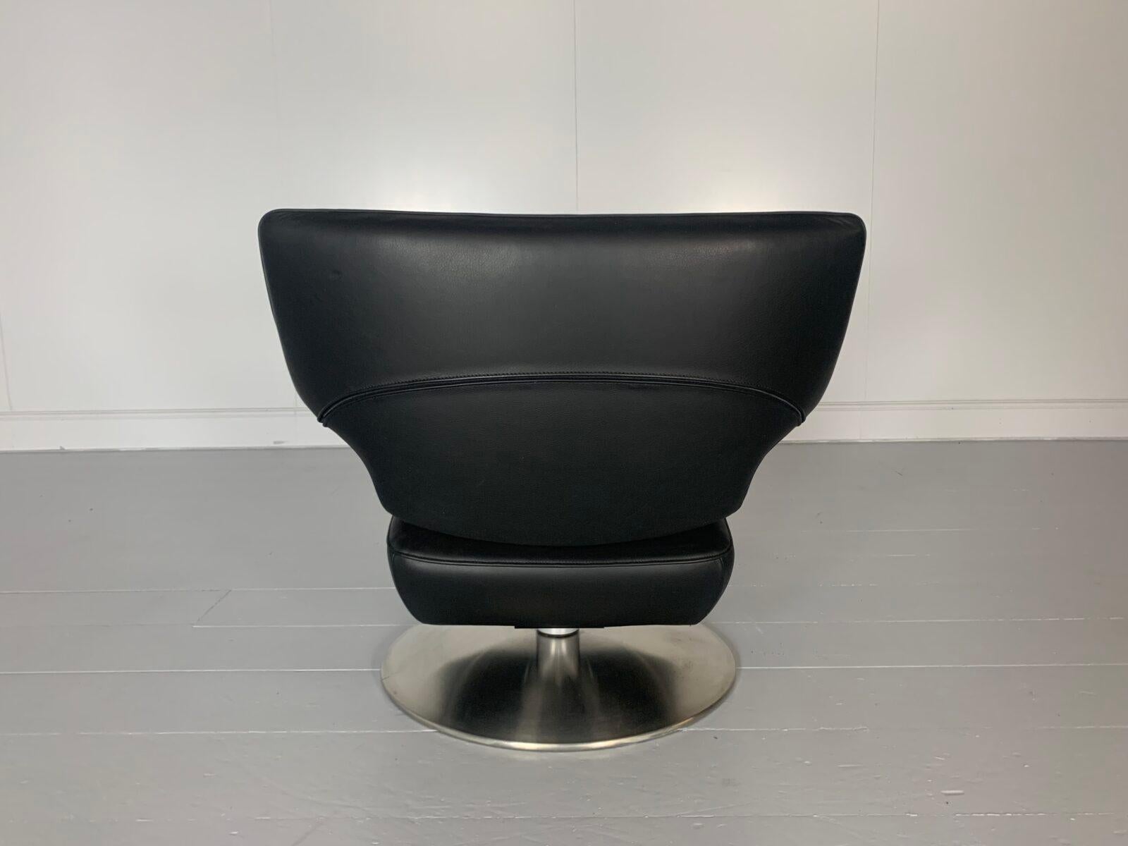 De Sede DS255/01 Armchair - In Black Leather For Sale 4