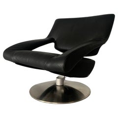 Poltrona De Sede DS255/01 - In pelle nera
