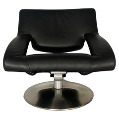 De Sede DS255/01 Armchair - In Black Leather