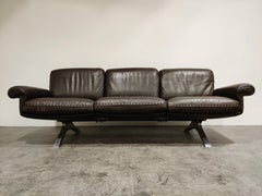 De Sede DS31 Sofa in Brown Leather, 1970s