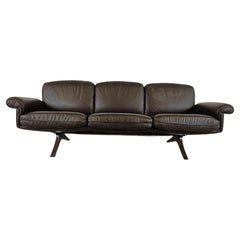 De Sede DS31 Sofa in Brown Leather, 1970s