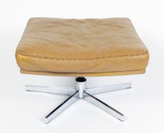 De Sede DS35 Ottoman, Switzerland 1967, Vintage Leather