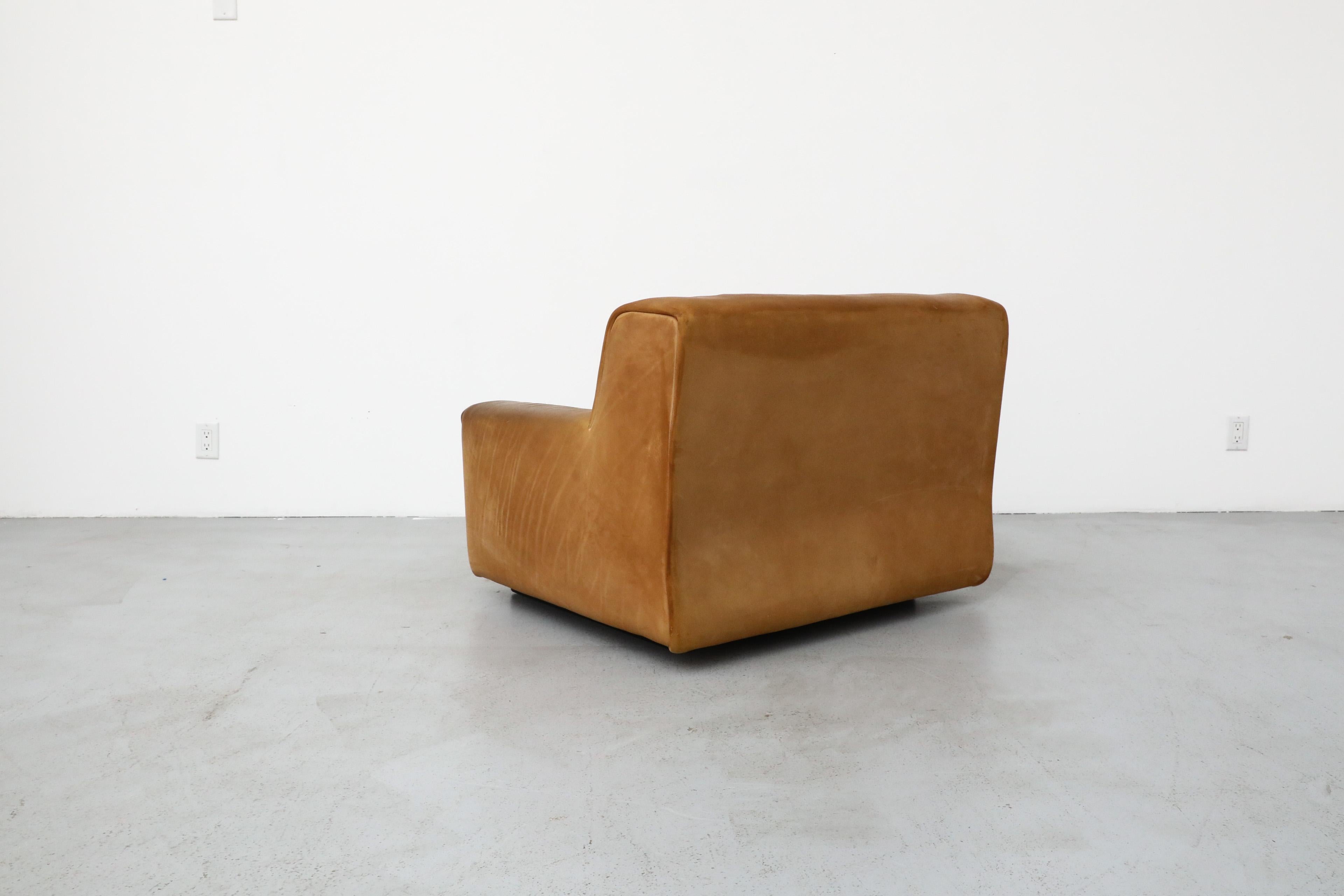 De Sede DS42 Buffalo Leather Lounge Chair In Good Condition In Los Angeles, CA