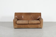 De Sede DS42 Two-Seat Sofa in Original Natural Leather, 1970s