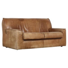 De Sede DS42 Two-Seat Sofa in Original Natural Leather, 1970s