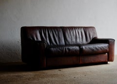 De Sede DS42 Zweisitzer-Sofa aus Leder