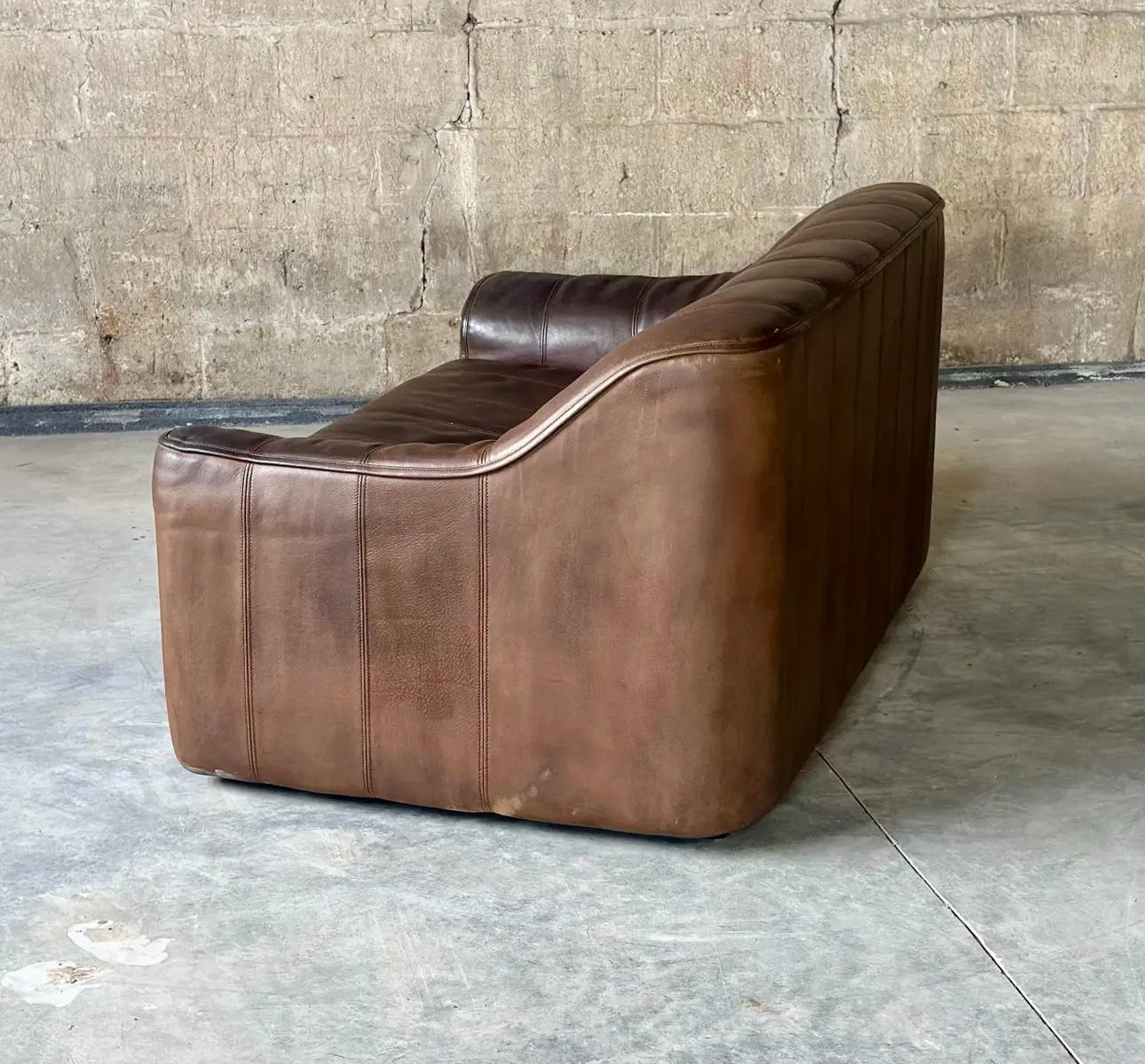 Swiss De Sede Ds44 Recliner Loveseat