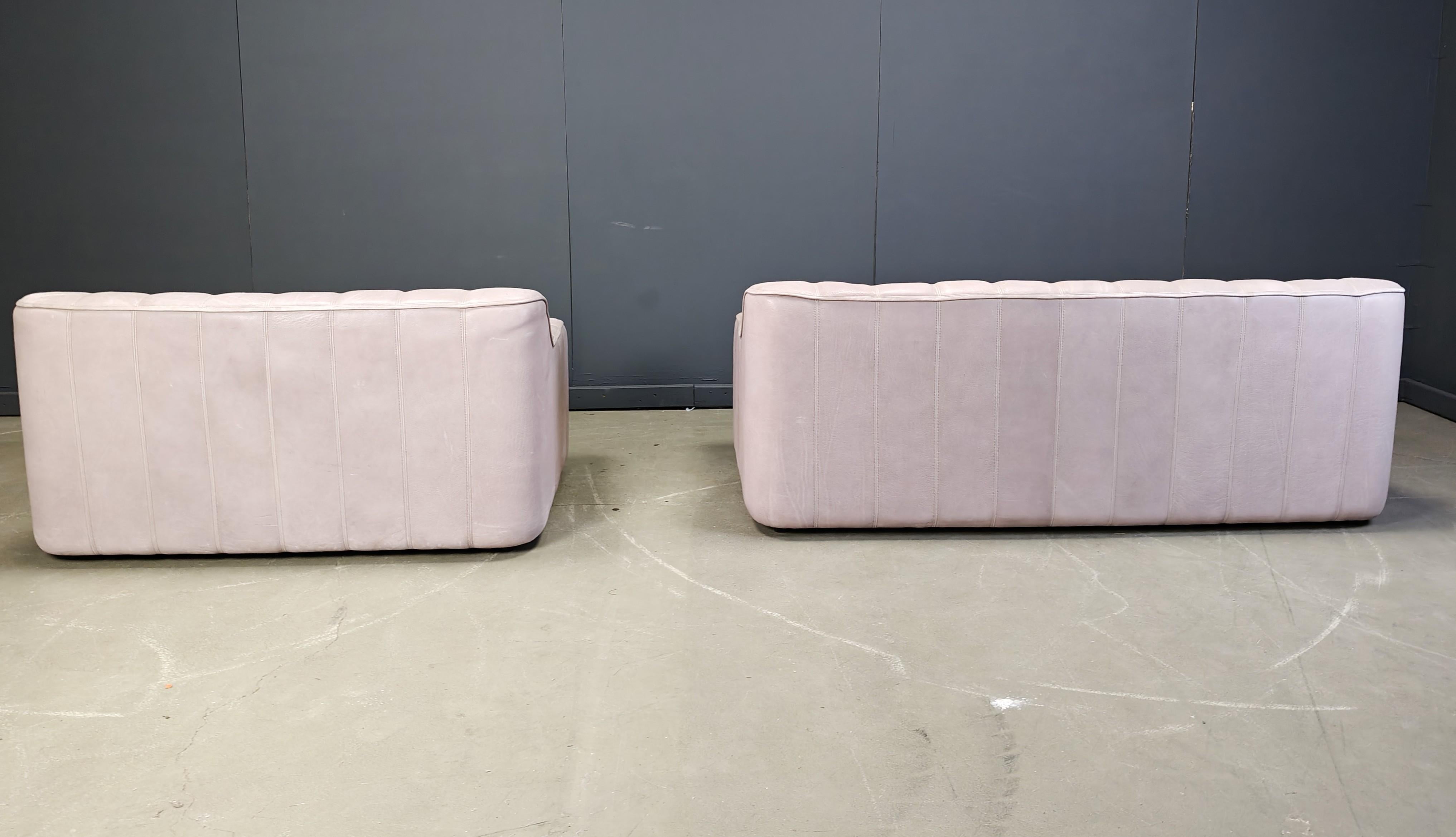 De Sede DS44 sofa set, 1960s In Good Condition For Sale In Leuven, Vlaams Gewest