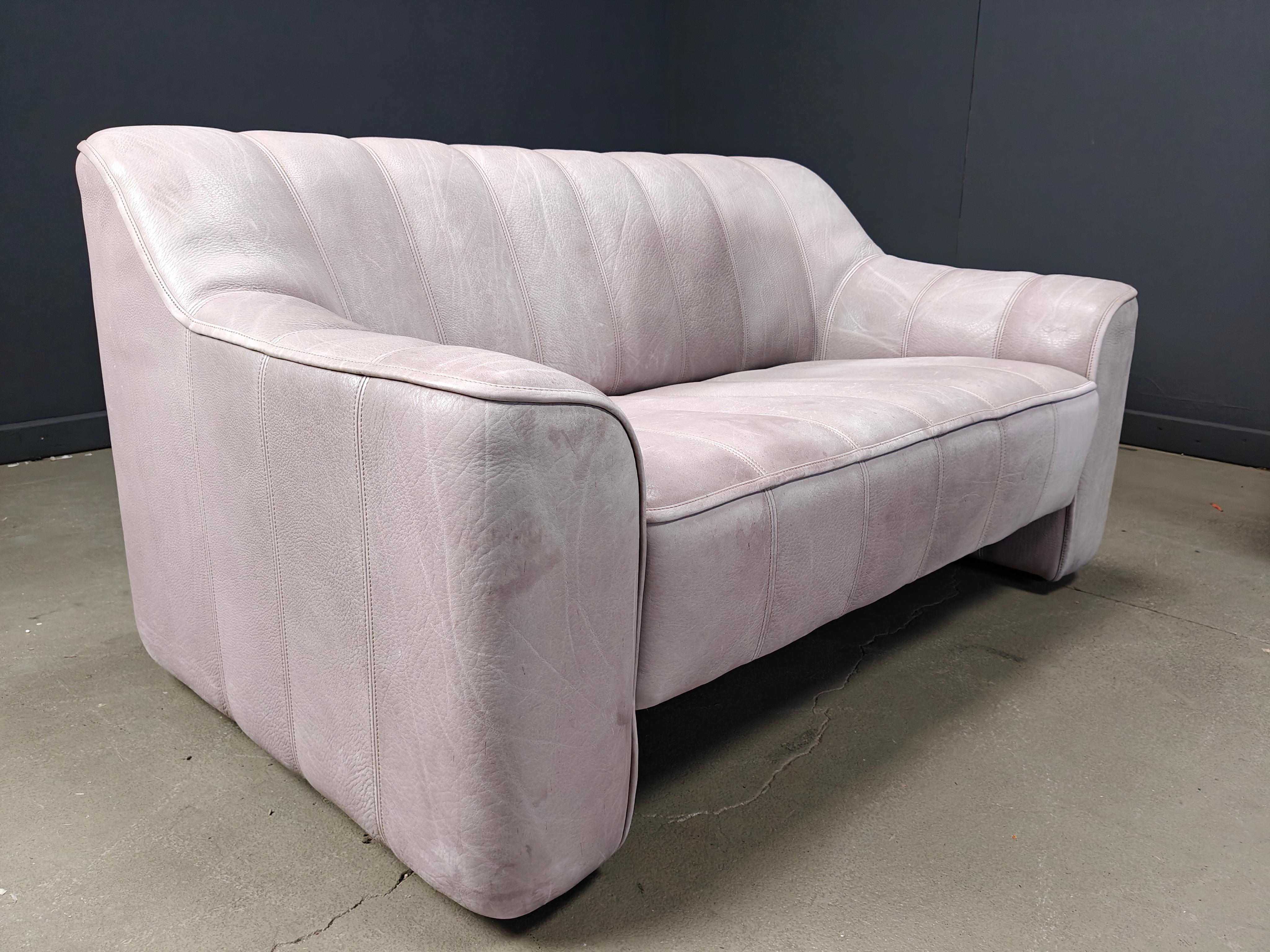 Mid-20th Century De Sede DS44 sofa set, 1960s For Sale