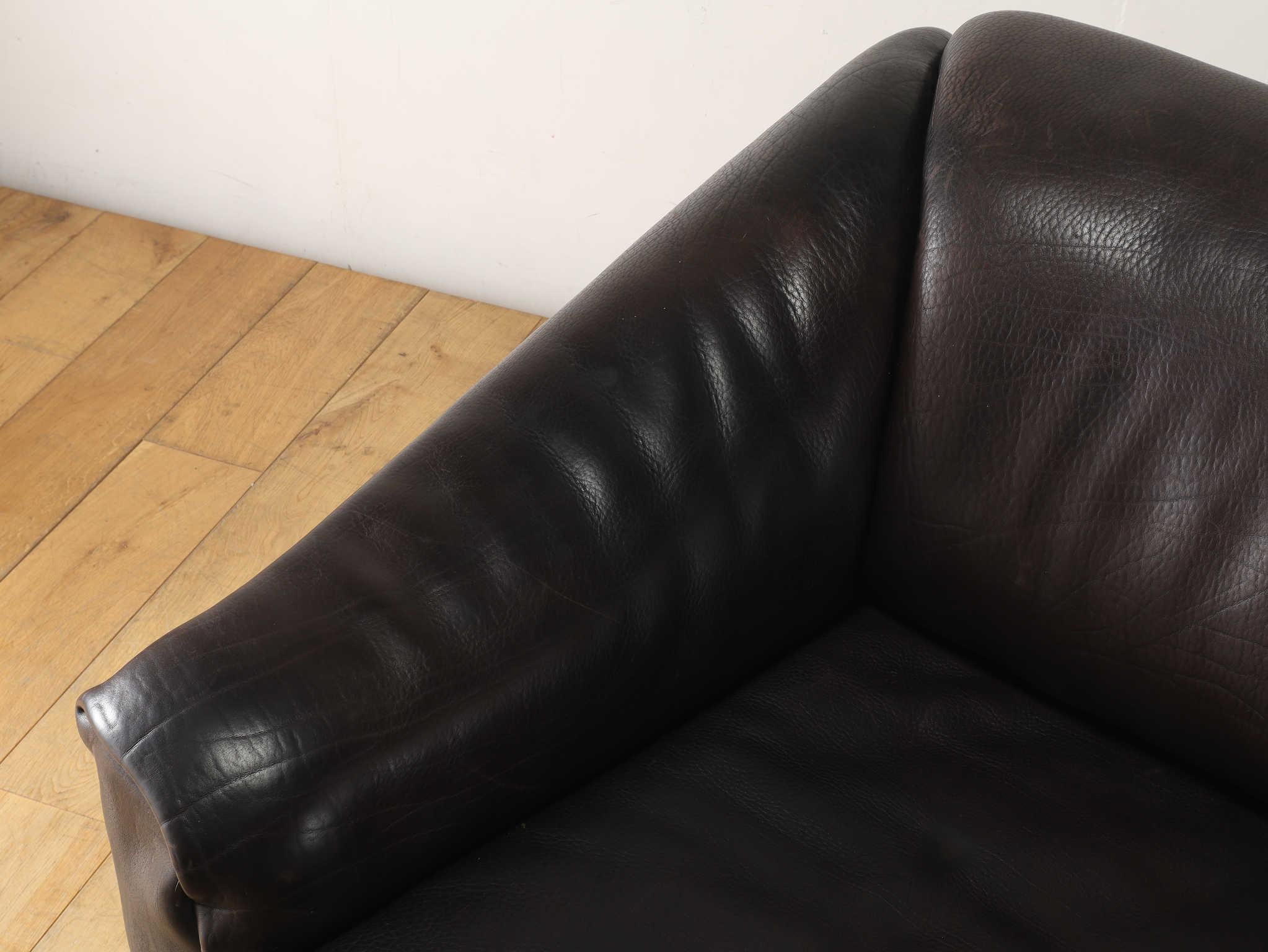 Leather De Sede DS47 Sofa 1980's For Sale