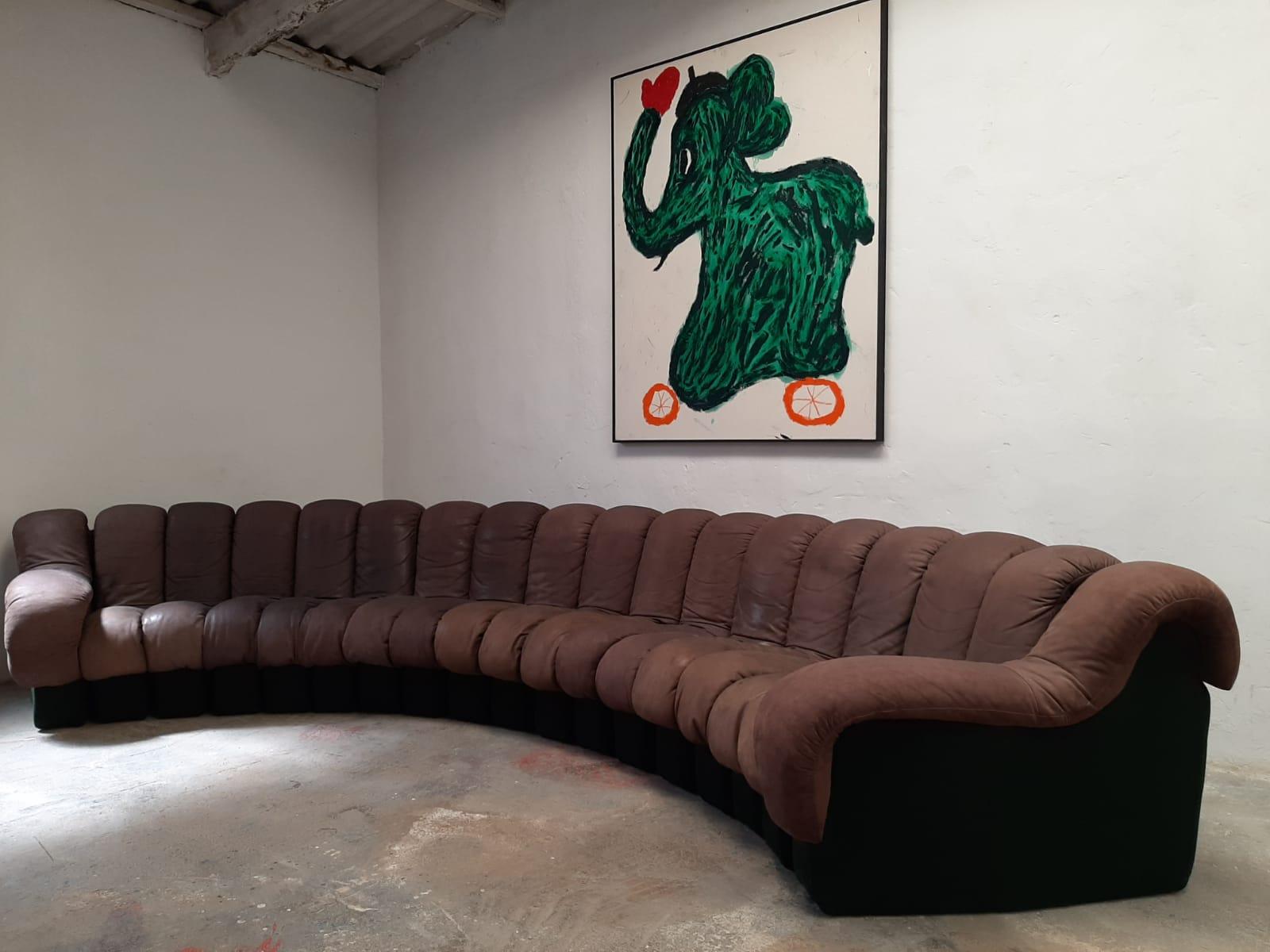 Swiss De Sede DS600 Iconic Vintage Sofa, Collector's Piece For Sale