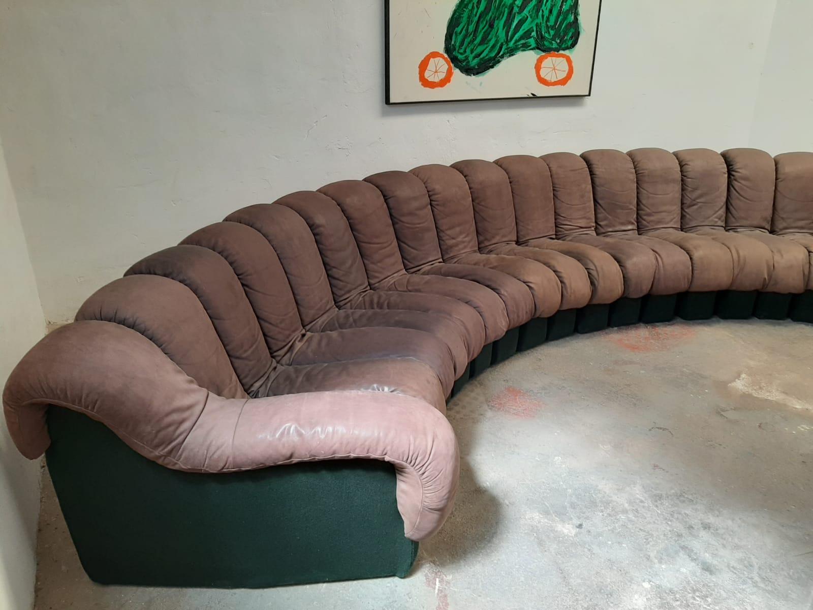 Leather De Sede DS600 Iconic Vintage Sofa, Collector's Piece For Sale