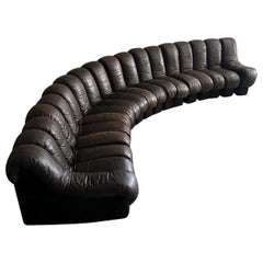 De Sede DS600 “Non-Stop” Sectional Sofa For Stendig, Circa 1972