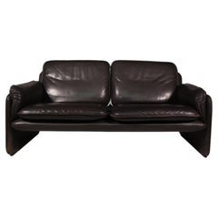 De Sede DS61 Two seat Sofa in Brown leather