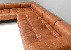 De Sede DS80 Daybed Sofas in Cognac Tan Leather - Switzerland, 1970s