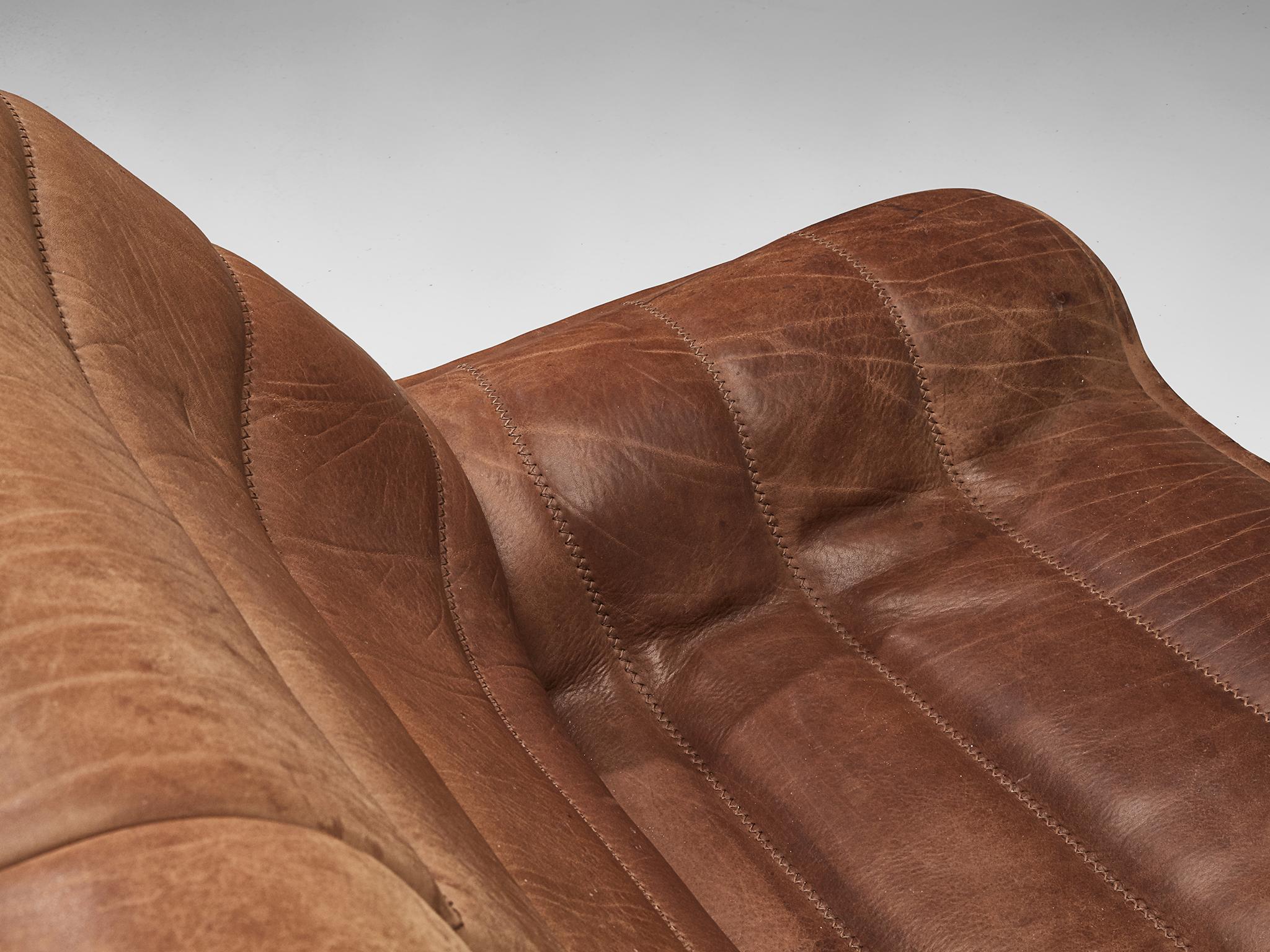 De Sede 'DS84' Sofa in Brown Leather 1