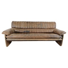 De Sede Ds86 Sofa in Brown Leather, 1970s