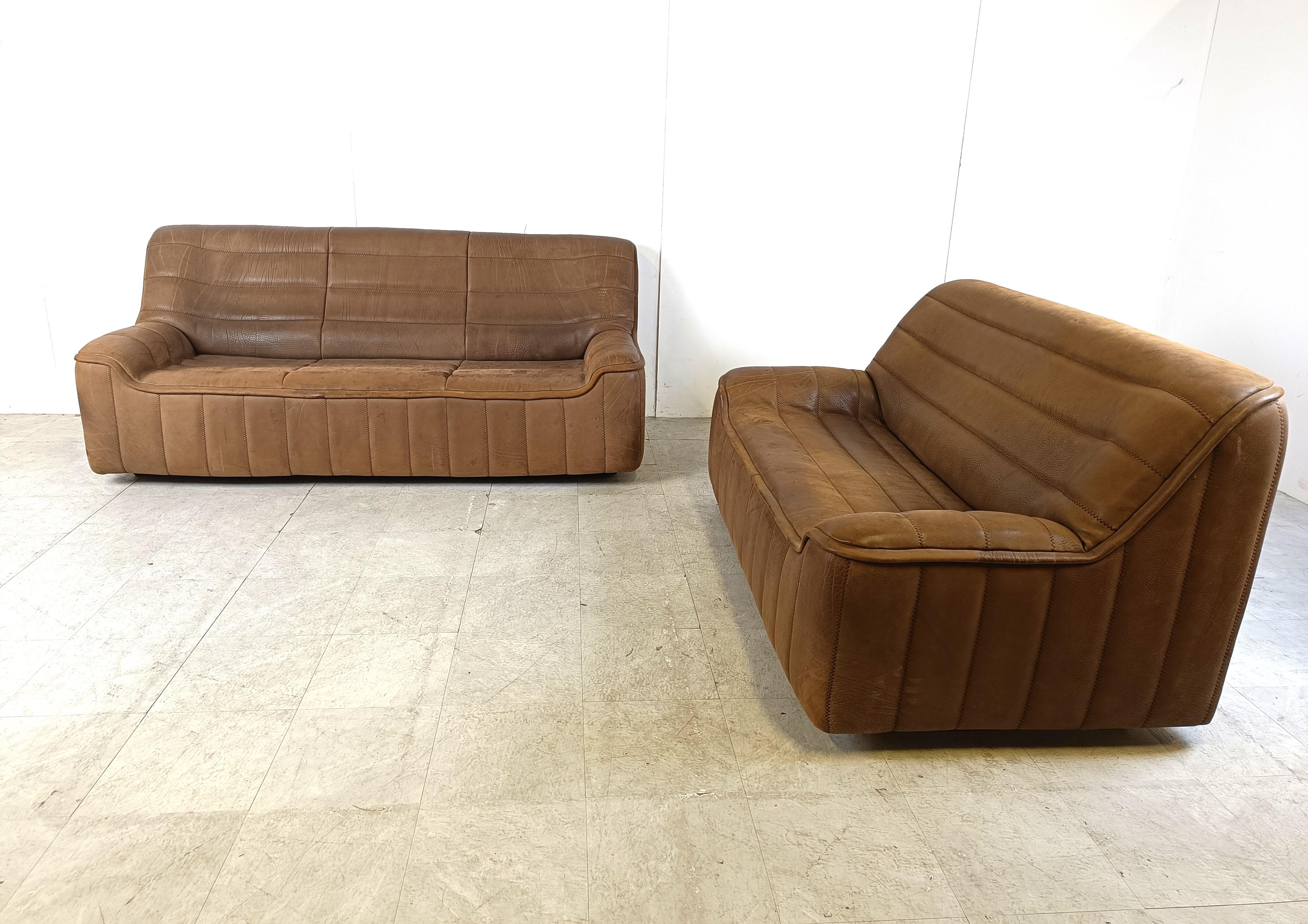 Swiss De Sede DS86 sofa set, 1960s For Sale