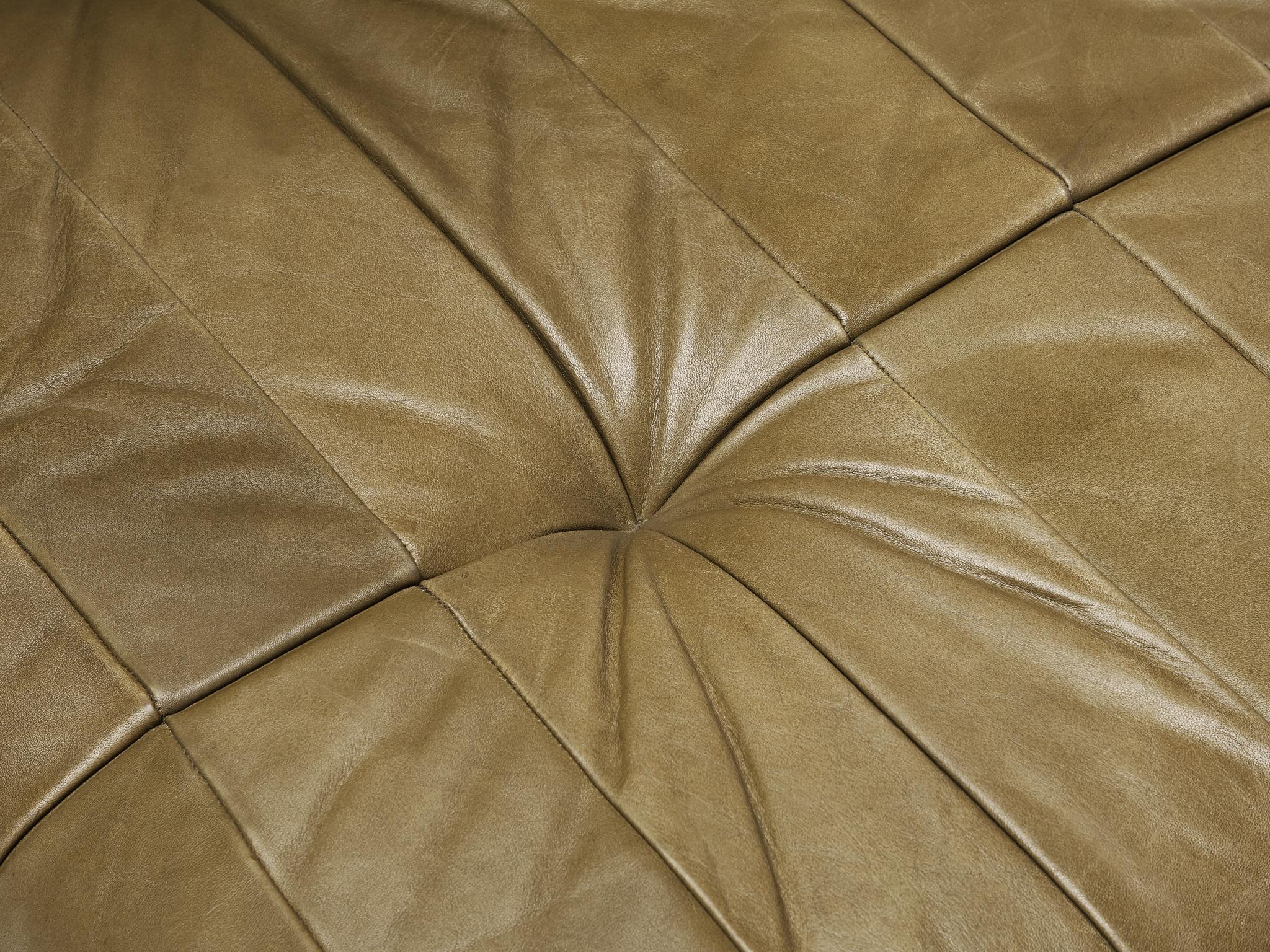 De Sede ''DS88'' Modulsofas aus grünem Leder 1