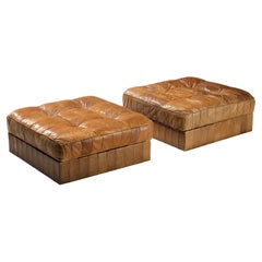 De Sede Elements in Cognac Leather