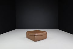 De Sede Grande-Hocker aus Bufalo-Leder, Schweiz, 1970er Jahre