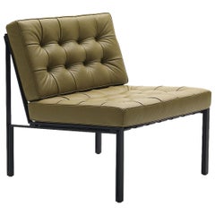 De Sede KT-221 Armchair in Olive Upholstery by Kurt Thut
