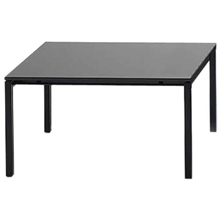 De Sede KT-221 Table in Black Upholstery by Kurt Thut For Sale