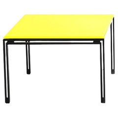 De Sede KT-221 Table in Yellow Upholstery by Kurt Thut