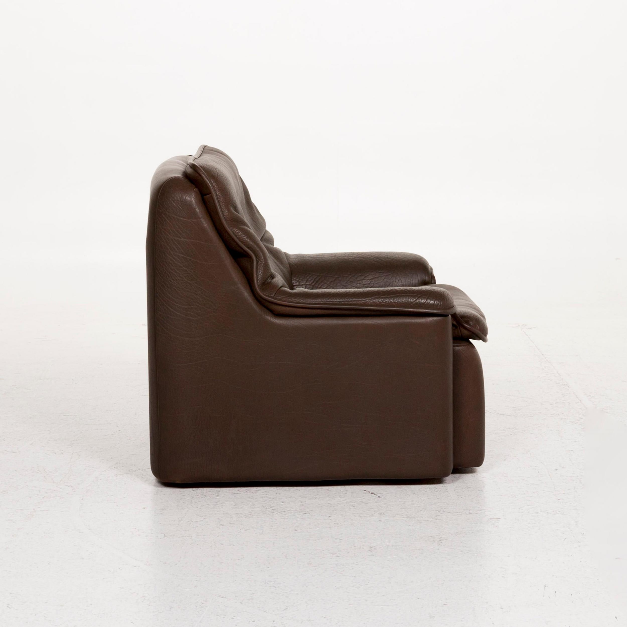 De Sede Leather Armchair Brown For Sale 1