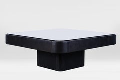 De Sede Leather Coffee Table, Switzerland 1970s