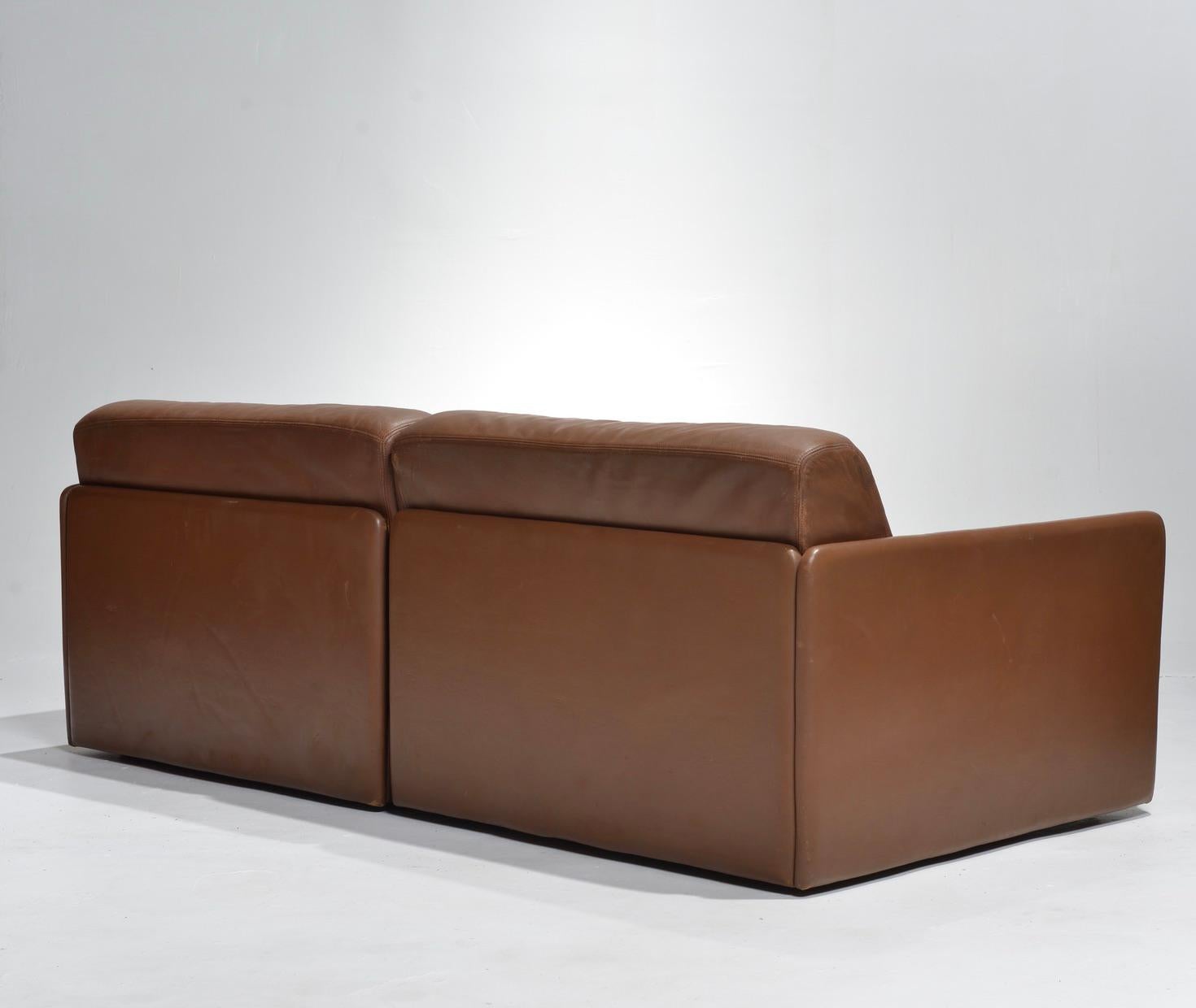 De Sede Leather Convertible Sofa Bed 4
